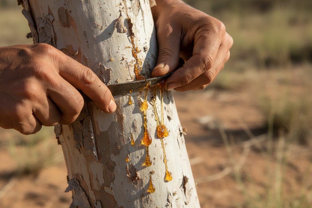 Weihrauch herstellen: Vom Baum bis zum fertigen Produkt
