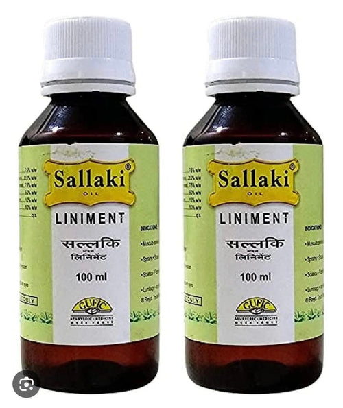 Sallaki Öl 100 ml – Ayurvedisches Massageöl mit Boswellia serrata