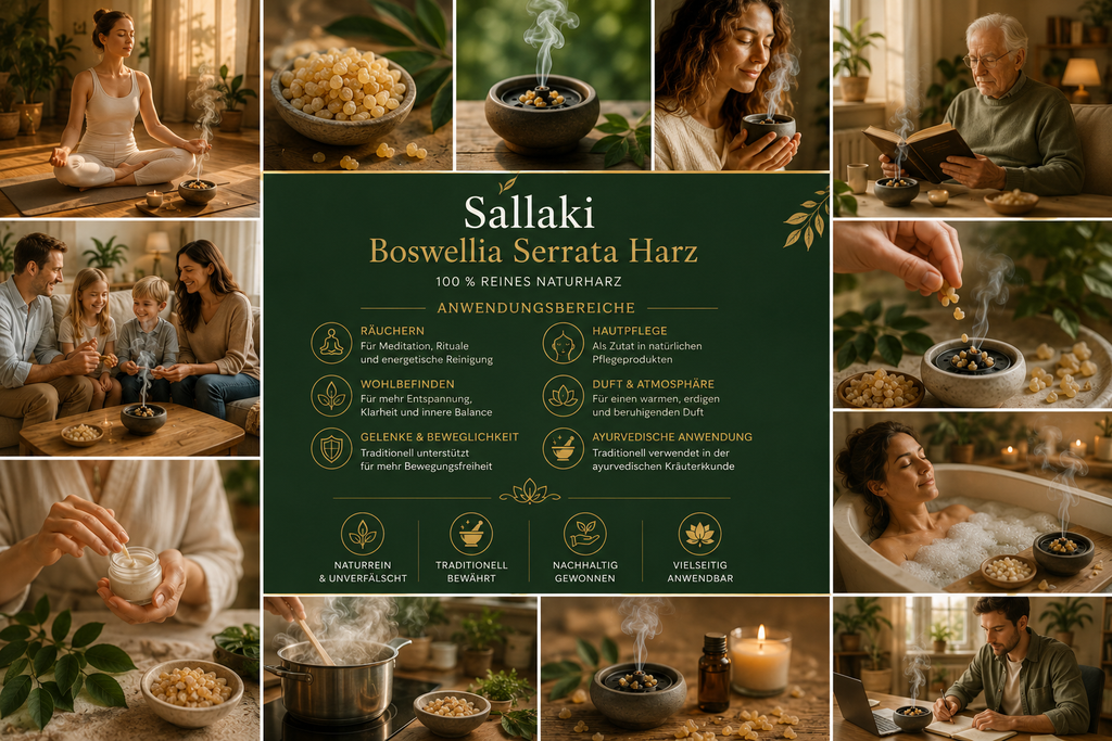 Sallaki Boswellia Serrata Harz Anwendungsgebiete